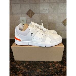 On Cloud The Roger Clubhouse "Frost/Flame" Shoes Sz 14M/15.5W Brand New